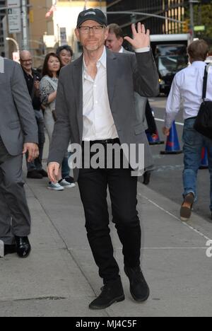 Ron Howard, Late Show dehors et environ pour la célébrité Candids - THU, , New York, NY Le 3 mai 2018. Photo par : Kristin Callahan/Everett Collection Banque D'Images