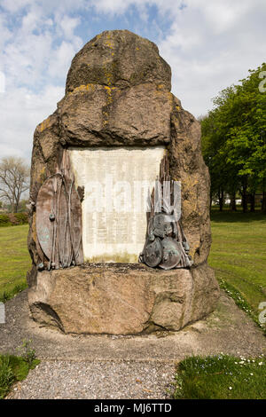 Memorial Monument Première Guerre des Boers, en Afrique du Sud, Deuxième Guerre Anglo-afghane, l'Afghanistan 1877 - 1881, Régiment royal de l'Artillerie, Larkhill, WILTSHIRE, fr Banque D'Images