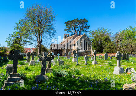 La Vierge Marie, l'Église, l'avenue Connaught Frinton and-on-Sea, Essex, Angleterre Banque D'Images