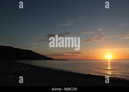 Paysage de l'île de Timor, le sous-district de Kolbano Banque D'Images