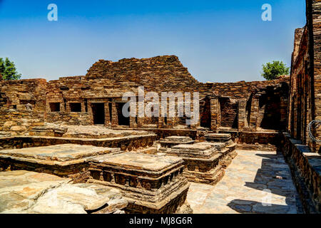 Takht-i-bhai-site archéologique et monastère bouddhiste, au Pakistan Banque D'Images
