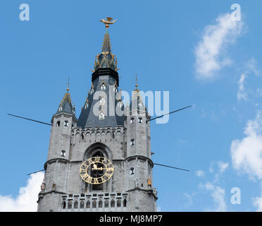 Gand, Belgique - Mai 4, 2018 : le beffroi de Gand tour Banque D'Images