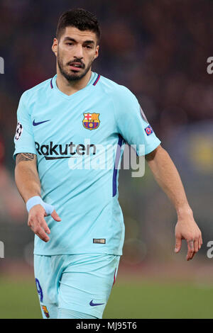 Luis Suarez Barcelone Rome les 10-04-2018 Stadio Olimpico Champions League, Quarti di Finale. AS Roma - Barcellona / AS Roma - Barcelone 3-0 Foto Luca Pa Banque D'Images