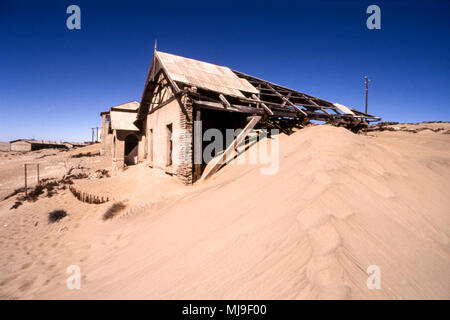 Kolmanskop, luderitz, Karas, Namibie, Afrique du Sud Banque D'Images