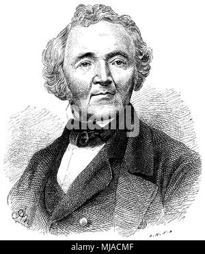 Leopold von Ranke (né le 21 décembre 1795 , décédé le 28 mai, 1886 ), Banque D'Images