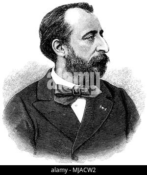 Charles Camille Saint Saëns -(né le 9 octobre 1835), Banque D'Images