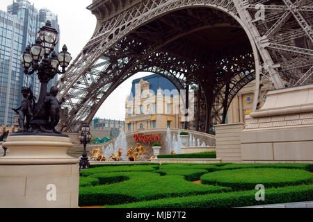 The Parisian Macao Hotel Resort and Casino, de Cotain, Macao, Chine Banque D'Images