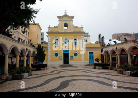 Chapelle de saint François Xavier, Coloane, Macao Banque D'Images