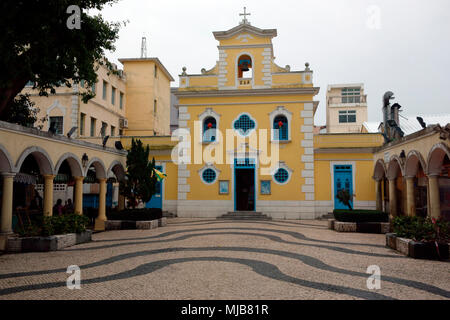 Chapelle de saint François Xavier, Coloane, Macao Banque D'Images