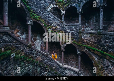 Quinta da Regaleira et initiation à Sintra. Protugal. Banque D'Images