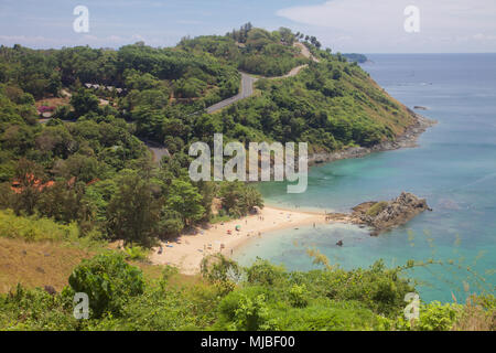 Plage de Yanui, Phuket, Thailand Banque D'Images