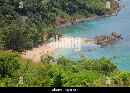 Plage de Yanui, Phuket, Thailand Banque D'Images