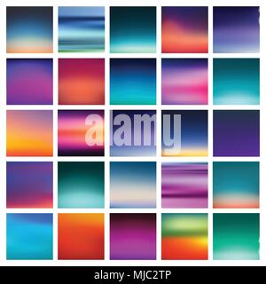 Abstract colorful vector floue lisse arrière-plans pour illustration design . Illustration de Vecteur