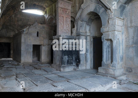 Le monastère de Haghbat en Arménie. L'intérieurapt Banque D'Images