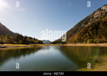 En automne, Mittersee Reit im Winkel, Lake District, Banque D'Images