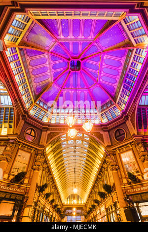 L'Angleterre, Londres, ville de London, Leadenhall Market Banque D'Images