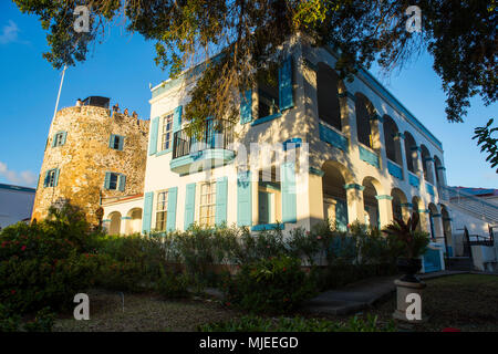 Charlotte Amalie capitale de St Thomas, Îles Vierges Britanniques Banque D'Images