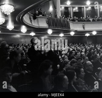 Aufführung im Opernhaus de Rom ; Italien 1940er Jahre. Performance dans l'opera de Rome, Italie 1940. Banque D'Images