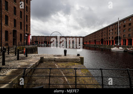 L'Europe, Angleterre, Royaume-Uni, Liverpool - Albert Dock Banque D'Images