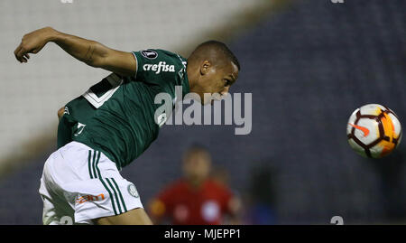 Lima, Pérou. 06Th Mai, 2018. Deyverson, de se Palmeiras, contre C Alianza Lima, au cours d'un jeu qui n'est valable que pour le 5e tour, l'étape de groupe, de la Copa Libertadores, au stade Alejandro Villanueva. Credit : Cesar Greco/FotoArena/Alamy Live News Banque D'Images