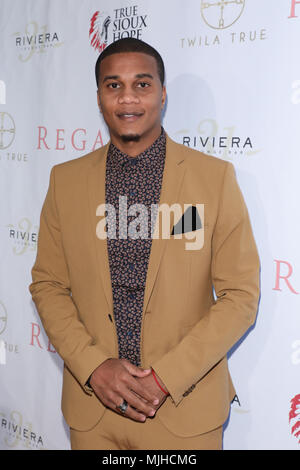 'Égard Magazine' Printemps 2018 Dévoilement Couverture fête a eu lieu au Riviera 31 Lounge de l'hôtel Sofitel à Los Angeles comprend : Corey Hardrict Où : Los Angeles, California, United States Quand : 03 Avr 2018 Crédit : Sheri/WENN.com Determan Banque D'Images