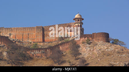 Jaigarh Fort au Rajasthan, Inde Banque D'Images