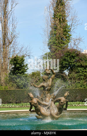 Fontaine du Triton de Regent Park Banque D'Images