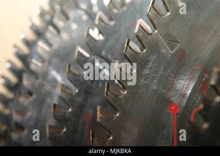 Libre d'une scie circulaire lames de Banque D'Images