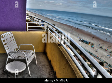 Daytona Beach est une plage touristique populaire en Floride Banque D'Images