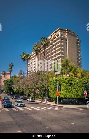 Le Bateau Hôtel Four Seasons de Beverly Hills, Los Angeles Banque D'Images