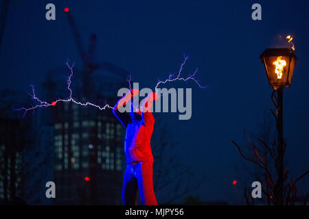 Londres, Angleterre. 5 mai 2018, Arcadia London festival 10e anniversaire au Queen Elizabeth Olympic Park le 5 mai, 2018, Londres. L'Angleterre.© Jason Richardson / Alamy Live News Banque D'Images