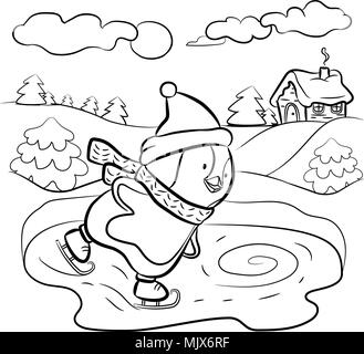 Kids coloriages Illustration de Vecteur