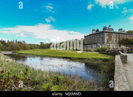 La ville de Westport le Comté de Mayo. Banque D'Images