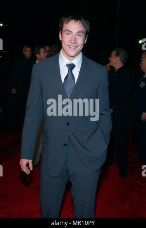 Chris Klein arrivant à la première de nous étaient des soldats au Westwood Village Theatre de Los Angeles. 25 février 2002. - JpgKleinChris KleinChris01A.01Un événement dans la vie d'Hollywood, Californie - Red Carpet Event, Vertical, USA, Cinéma, Célébrités, photographie, Bestof, Arts, Culture et divertissement, Célébrités Topix fashion / du tapis rouge-, une personne, Vertical, Best of, Hollywood la vie, événement dans la vie d'Hollywood, Californie - Tapis rouge et en backstage, USA, Cinéma, Célébrités, cinéma, télévision, Célébrités célébrités Musique, Photographie, être Banque D'Images