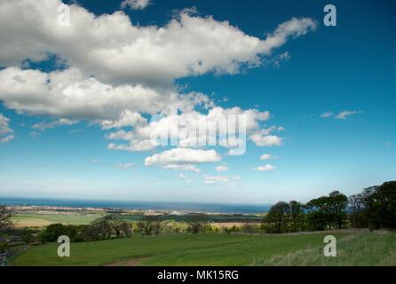 Paysage d'East Lothian Banque D'Images