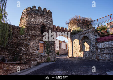 Sighnaghi, pays Géorgie Banque D'Images