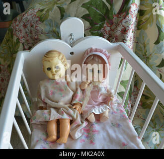 1950 American baby dolls avec rock-a-bye les yeux Banque D'Images