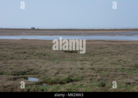 Salt Marsh, Blakeney, North Norfolk Coast Banque D'Images