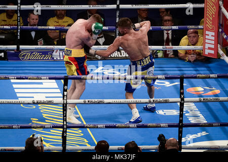 Londres, Royaume-Uni. 5 mai, 2018. J Martin Ward vs James Tennyson match de boxe à l'O2 arena. Crédit : Guy Josse/Alamy Live News Banque D'Images