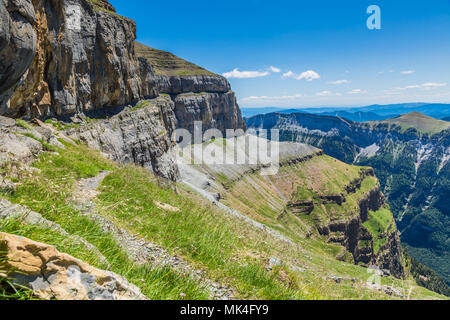 'Faja de las Flores, parc national Ordesa y Monte Perdido, Espagne Banque D'Images