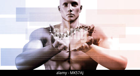 Création multimédia en ligne comme un art fond Banque D'Images