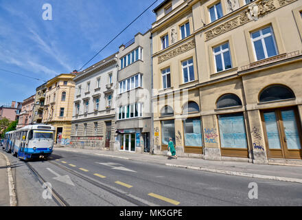 Obala Kulina bana, Sarajevo, Bosnie Banque D'Images