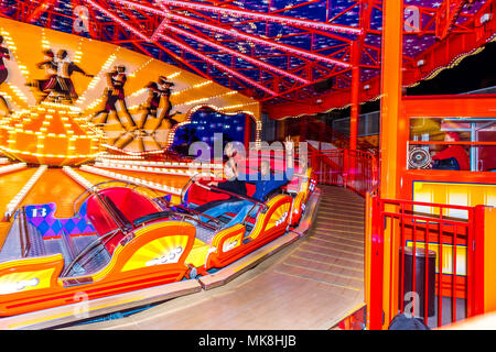 Le Luna Park la nuit à Sydney, Australie Banque D'Images