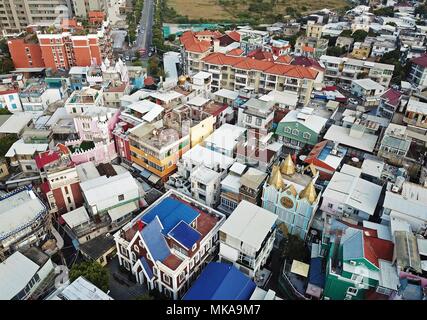 Xiamen, Xiamen, Chine. 7 mai, 2018. Xiamen, Chine-photographie aérienne de la zone panoramique 196 Linhoushe dans le sud-est de la province de Fujian en Chine. Crédit : SIPA Asie/ZUMA/Alamy Fil Live News Banque D'Images