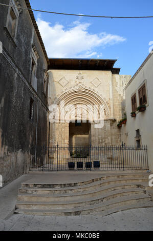 Portal de San Giorgio, Ragusa Ibla, Sicile, Italie, Europe Banque D'Images