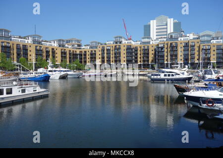 St Katherine's Dock, London, UK Banque D'Images