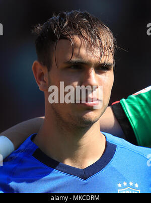 Italie Alessio Riccardi de U17 lors du Championnat d'Europe U17 de l'UEFA, Group A Match au stade Banks, Walsall.APPUYEZ SUR ASSOCIATION photo.Date de la photo: Lundi 7 mai 2018.Voir PA Story football England U17.Le crédit photo devrait se lire comme suit : Mike Egerton/PA Wire.RESTRICTIONS : usage éditorial uniquement.Aucune utilisation commerciale. Banque D'Images