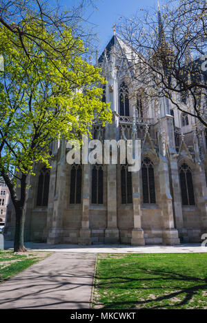 De style néo-gothique de l'Église Votive de Vienne, Autriche Banque D'Images