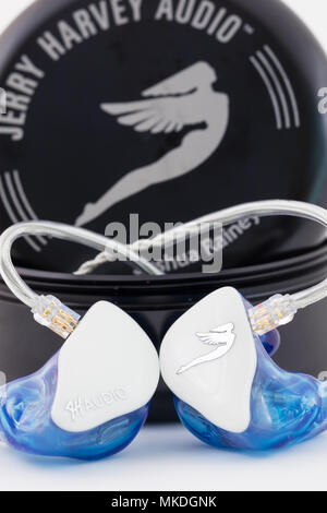 In Ear Monitors Audio JH Banque D'Images