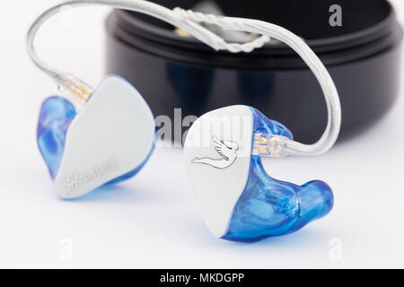 In Ear Monitors Audio JH Banque D'Images